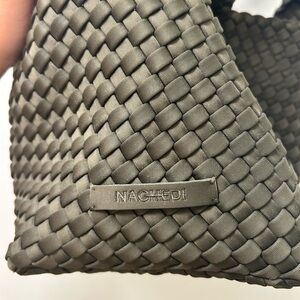 dark green Naghedi St Barths small tote